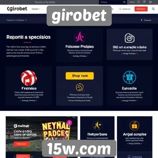 Novos recursos e promoções no site Girobet