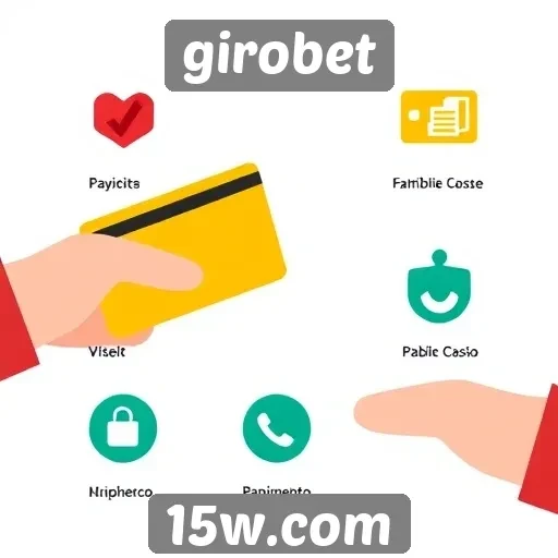 Métodos de pagamento aceitos no girobet para apostas
